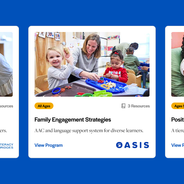 Research to Real World  - Educational Website - Resource Cards Preview