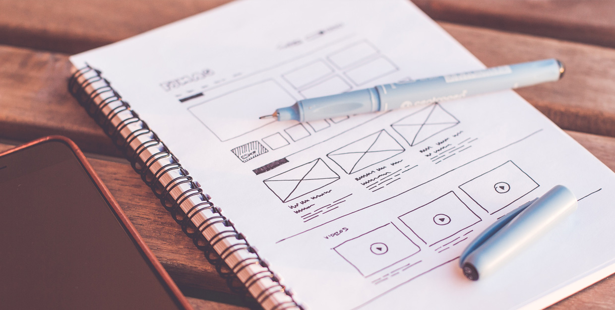 Website Design in Kansas City - Wireframing Photo